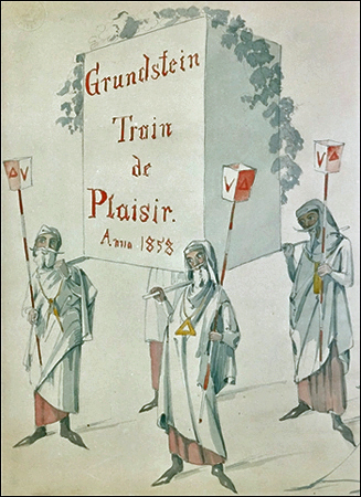 Fußgruppe von 1858