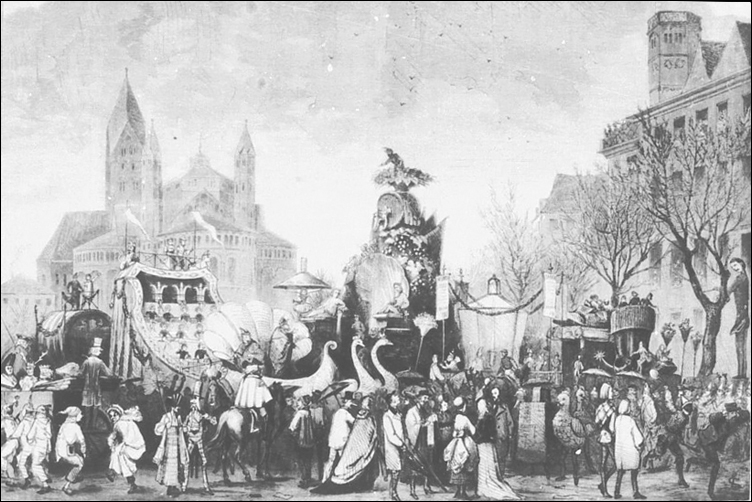 Maskenzug 1869