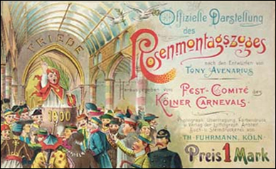 Festheft Rosenmontagszug 1900