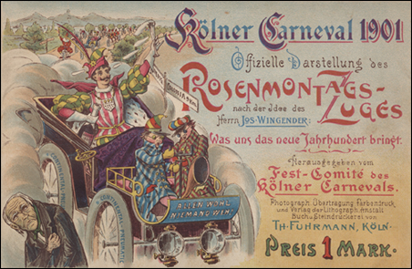 Festheft Rosenmontagszug 1901