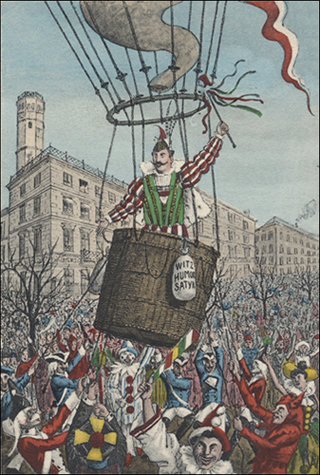 Prinz Karneval 1902 Ballon