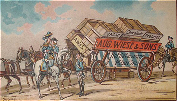 Blaue Funken Rosenmontagszug 1906