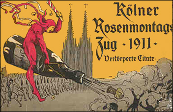 Programm Rosenmontagszug 1911