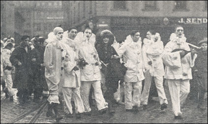 Fussgruppe Karneval 1914