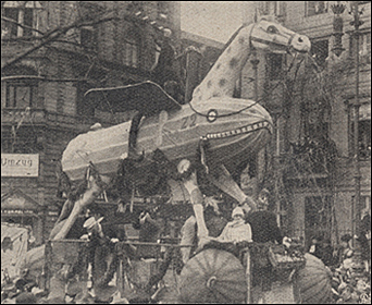 Wagen Rosenmontagszug 1914