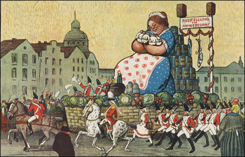 Wagen Rosenmontagszug 1914