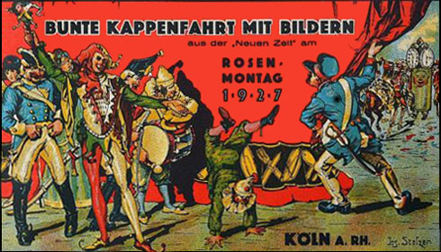 Festheft Rosenmontagszug 1927