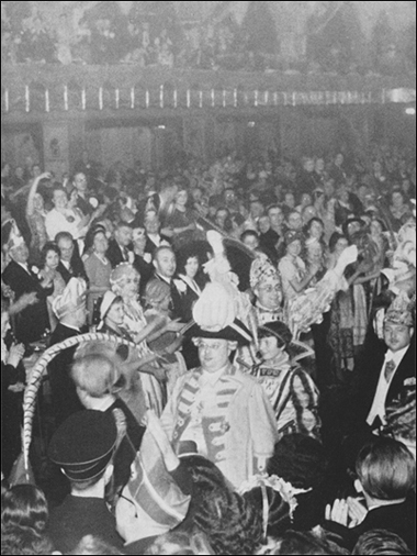 Erste Prinzenproklamation im Kölner Karneval 1936