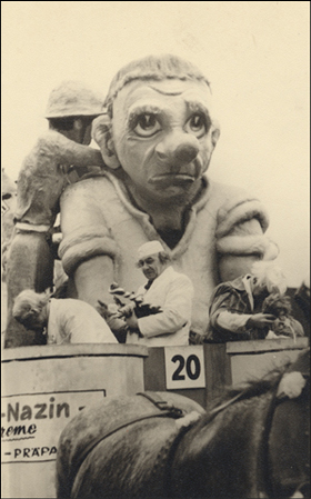 Wagen Rosenmontagszug 1950