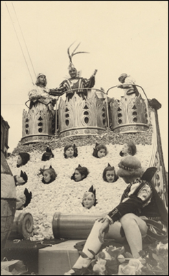 Prinzenwagen Rosenmontagszug 1950