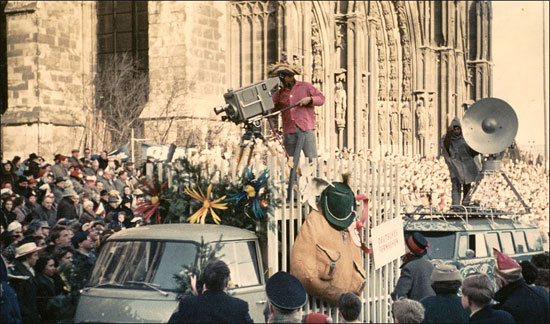 TV-Übertragung Rosenmontagszug 1953
